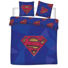 Superman Blue dupla, kétszemélyes ágyneműhuzat 240×220cm, 65x65 cm lakástextília
