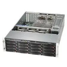 Supermicro SC836BE1C-R1K23B Rack Fekete 1200 W számítógép ház