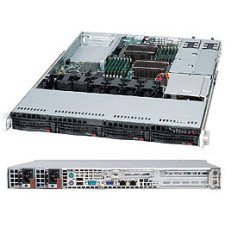 Supermicro SuperChassis 815TQC-R706WB2 Rack Fekete 750 W számítógép ház