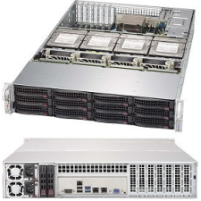 Supermicro SuperChassis 829HE1C4-R1K02LPB Rack Fekete 1000 W számítógép ház