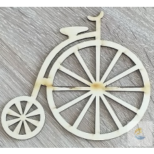 Support Fa festhető dísz tricikli dekorációs kellék