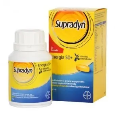 Supradyn Energia 50+ filmtabletta - 90db vitamin és táplálékkiegészítő