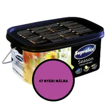 Supralux 47 NYÁRI MÁLNA - SUPRALUX SEASON SZÍNES BELTÉRI FALFESTÉK - 2,5L fal- és homlokzatfesték