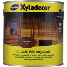 Supralux vékonylazúr Xyladecor Classic  2,5 l paliszander favédőszer és lazúr