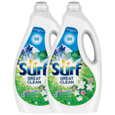 Surf Mountain Fresh & Jasmine folyékony Mosógél 2x3L - 120 mosás tisztító- és takarítószer, higiénia