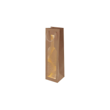 Susy Card SUSYCARD Geschenkt.Kraft 10,5x36x10cm Goldenbottle FSC (40050928) ajándéktasak