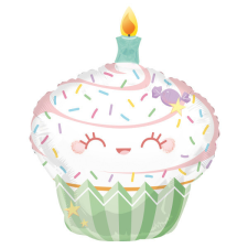  Sütemény Crazy Cake fólia lufi 88 cm party kellék