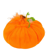  Sütőtök plüss akasztós 6,5cm dekorációs kellék