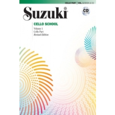  Suzuki Cello School 1 (Revised) – SHINICHI SUZUKI idegen nyelvű könyv