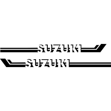 Suzuki oldalcsík matrica többféle színben autó dekoráció