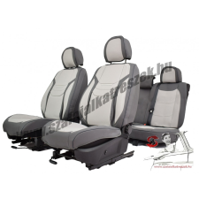 SUZUKI VITARA MARS PU BŐR MÉRETEZETT ÜLÉSHUZAT SZÜRKE/GRAFIT KOMPLETT GARNITÚRA ülésbetét, üléshuzat