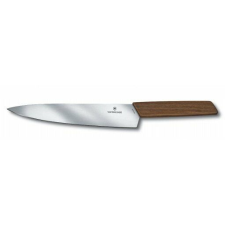 Svájci modern vágókés, 22 cm, diófa, VICTORINOX 6.9010.22G kés és bárd