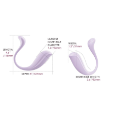 Svakom Phoenix neo 2 pastel lilac vibrátorok