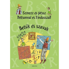Sven Nordqvist Színezz és játssz Pettsonnal és Findusszal! - Betűk és szavak gyermek- és ifjúsági könyv
