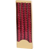  Sviečka MagicHome Vianoce, 25 cm, bal. 4 ks, červená, špirálová, točená