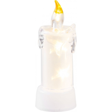 Sviečka MagicHome Vianoce, 3x LED, teplá biela, interiér, 5x13,5 cm karácsonyi dekoráció