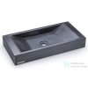 Svis Design mosdó 60 cm SIRIUS BASIC - nagyon sötétszürke, dekor nélkül, matt lakk UBX.SIRIUS.BC.060.915.00.00.1