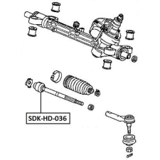 SWAG kormányösszekötő gömbfej 272mm,első tengely bal,első tengely jobb,ellenanyával autóalkatrész