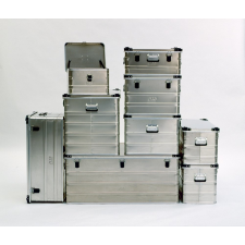 Swalt Alumínium doboz, erős szállítóláda szerszámos láda 140 liter ipari kivitel 1,0 mm alumíniumvastagság szállítás, mozgatás