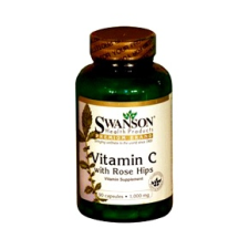 Swanson 1000 mg C-vitamint és csipkebogyót tartalmazó kapszula, vitamin és táplálékkiegészítő