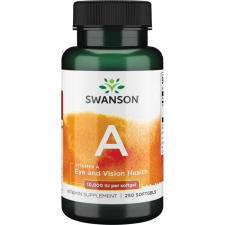 Swanson A-vitamin 10000NE 250 kapszula vitamin és táplálékkiegészítő
