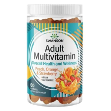 Swanson Adult multivitamin komplex felnőtt gumivitamin 60db vitamin és táplálékkiegészítő