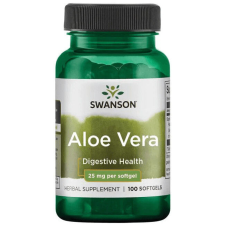  Swanson Aloe Vera 25mg 100 kapszula vitamin és táplálékkiegészítő