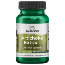 Swanson Artichoke Extract 250mg 60 kapsz (Standardizált articsóka kivonat) vitamin és táplálékkiegészítő