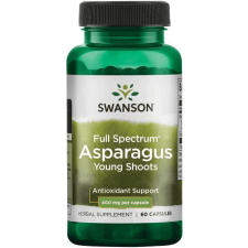 Swanson Asparagus 400mg full spectrum spárgacsíra kivonat 60 kapszula vitamin és táplálékkiegészítő