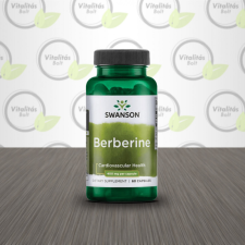Swanson Berberine - 60 db vitamin és táplálékkiegészítő