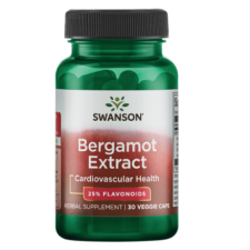 Swanson Bergamot kivonat BERGAVIT-tal, 500mg, 30 növényi kapszula vitamin és táplálékkiegészítő