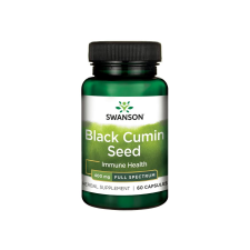 Swanson Black Cumin Seed (Feketekömény mag) 400 mg - 60 db reform élelmiszer