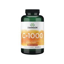 Swanson C-Vitamin csipkebogyóval 1000mg - 90db vitamin és táplálékkiegészítő