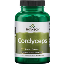 Swanson Cordyceps (kínai hernyó), 120 kapszula vitamin és táplálékkiegészítő