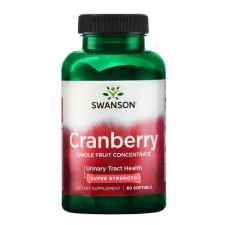  Swanson CRANBERRY (Tőzegáfonya) 60 db 420 mg vitamin és táplálékkiegészítő