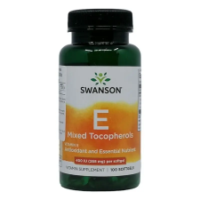 Swanson E-vitamin 400IU kapszula 100db vitamin és táplálékkiegészítő