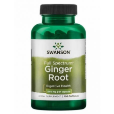 Swanson Ginger Root (Gyömbér gyökér) 540 mg 100 kapszula vitamin és táplálékkiegészítő