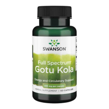 Swanson Gotu Kola (Tigrisfű) kivonat 435 mg - 60 db vitamin és táplálékkiegészítő