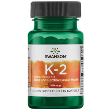 Swanson K2 vitamin 100mcg 30 kapszula vitamin és táplálékkiegészítő