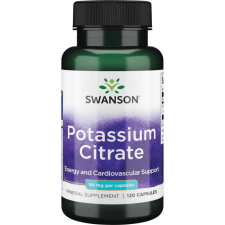  Swanson Kálium-citrát 120 db 99 mg vitamin és táplálékkiegészítő