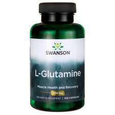 Swanson L-Glutamine 500mg 100 kapszula vitamin és táplálékkiegészítő