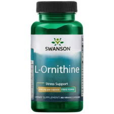 Swanson L-ORNITHINE 60 kapszula vitamin és táplálékkiegészítő