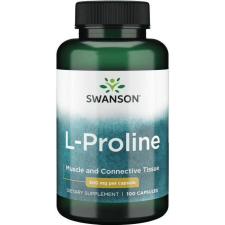  Swanson L-Proline 500mg 100 kapszula vitamin és táplálékkiegészítő