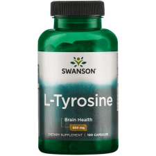 Swanson L-Tyrosyne 500mg 100 kapszula vitamin és táplálékkiegészítő