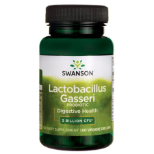 Swanson Lactobacillus Gasseri 3 milliárd CFU 60 növényi kapszula vitamin és táplálékkiegészítő
