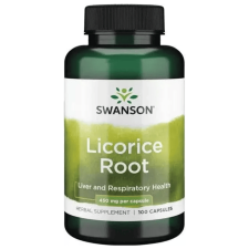 Swanson Licorice Root (Édesgyökér) 450mg - 100 db reform élelmiszer