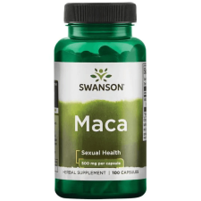 Swanson Maca 500 mg 100 kapszula vitamin és táplálékkiegészítő