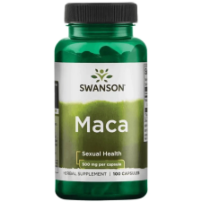 Swanson MACA 500mg kapszula 100 db vitamin és táplálékkiegészítő
