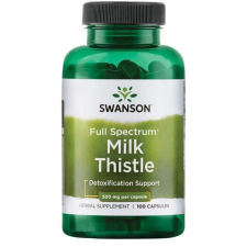 Swanson MILK THISTLE (Máriatövis) 500mg 100 kapszula vitamin és táplálékkiegészítő