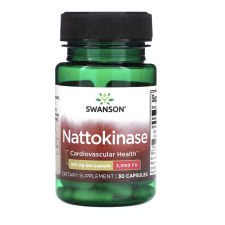 Swanson Nattokinase, Nattokinase, 100 mg, 30 kapszula vitamin és táplálékkiegészítő